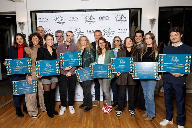 LAUREATS TROPHEES LA RESTAU S'ENGAGE